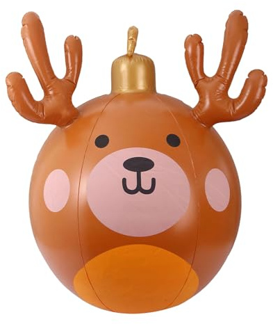Riesige Aufblasbare Weihnachtskugeln 58 cm Weihnachtsdekoration Aufblasbare