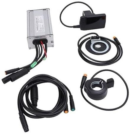 Pexorin 36V 48V 22A Elektroroller-Controller-Anzeigefeld mit Daumengas 8 Magneten Power Pedal Assist Sensor Scooter-Controller-Messgerät-Set