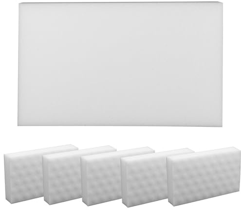 DOITOOL 10pcs Vinyl Record Cleaning Sponge Brush 10x6x2cm Melamine Dust Remover Pads for Turntable Vinyl Player Dirt Cleaner Vintage Record Care