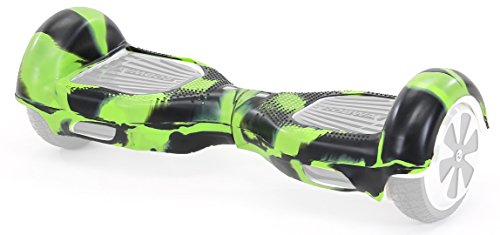 Original Robway Hoverboard Silikon Schutzhülle Gummi-Hülle Gehäuseschutz Cover Skin für Hoverboard Scooter (Größe 6,5 Zoll/Farbe Pink)