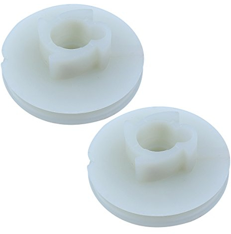 Haishine 2Pcs Poulie de démarreur à rappel pour Husqvarna 50 51 55 EU1 Rancher EPA tronçonneuse 505303735, 5053037-35 New & Parts