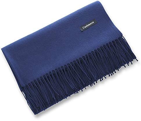 Damen Schal blau navy