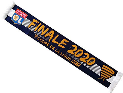 Echarpe LYON - Collection officielle OL - Finale Coupe de la Ligue 2020 PSG/Lyon