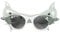 Boland - Partybrille, Spaßbrille, Fotobox, Muster, Kunststoff, Accessoire, Mottoparty, Karneval