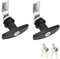 Tidorlou T-Handle Door Lock Truck Cap Locking with 2 Keys for Most Brands of Truck caps, Toppers, Camper Tops Black