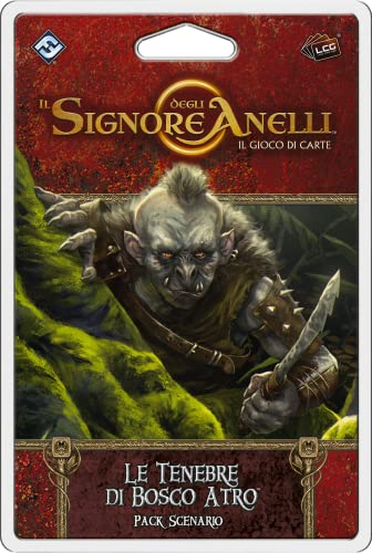 Asmodee, El Señor de los Anillos El Juego de Cartas: La Oscuridad del Bosque Atro, Expansión Juego de Cartas, Edición en Italiano