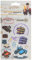 Harry Potter Unisex Kinder PEGATINAS Foam STIKERS Hogwarts EXPRESS-4895205608986 Aufkleber, Mehrfarbig (26247), Bunt