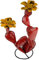 BONNYT Statue Art Métal Cactus Sculpture Jardin Patio Cour Décoratif Nordique H9y1 Utilisation Intérieure/Extérieure CAC Métal Coloré Nature Rustique Montage sur Table Patinée