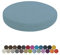 Lsjoaw Rund Sitzkissen Stuhlkissen 35 X 35 X 5CM(1 Pieces) Leinen Sitzpolster Abnehmbares Memory Schaum Runde Sitzauflage für Stuhl Bank Hocker Haus Küche Esszimmer Garten Büro,Hellblau