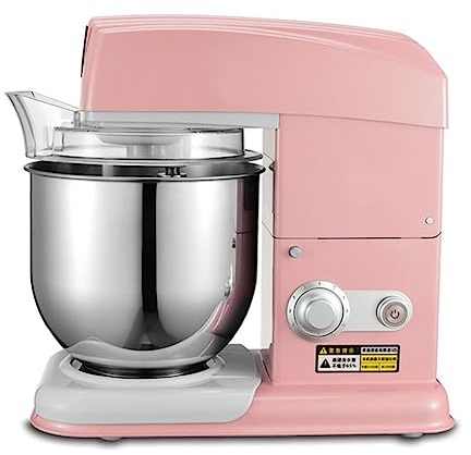 Electric Stand Mixer for Baking with 7L Stainless Steel Bowl 11 Speed Food Mixer Blender LCD Display Beater Mixer with Mixing Stirrer, Mesh Whisk, Dough Hook, Silicone Agitator for Cake Egg Cream (Co