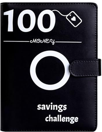 Budget Planner, Binder - 100-Tage Bugetplaner Startset Finanzplaner, 5 Budget Planer Umschlagmethode, Budgetplaner Geld Sparbuch Mit Folien Für Geld Sparen Money Organizer Spar Challenge Buch