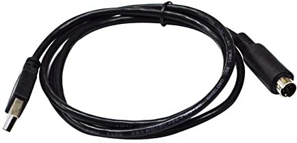 BUIEX USB A 2.0 A M~ni DIN 7 Pin MD7 Adaptador Macho IK Multimedia Stream Teclas 2 Pro Duo I/O Midi Teclado PC Cable DE EXTENSIÓN DE Datos (Size : 1M)