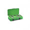 CFParker - Cocina de 2 fuegos a gas GLP con válvula de seguridad para uso interior, color verde manzana, fabricado en Italia - 5326VSPGPS