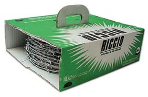 1PEZZO FILO SPINATO MT.100 ZINCATO RICCIO