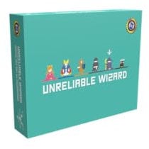 Salt & Pepper Games | Unreliable Wizard | Karten-Brettspiel | Solitär-Spiel, um EIN Zauberer zu Werden und Helden zu entfesseln | 1 Spieler | Spanisch und Englisch