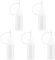 GroveEss 5PCS Needle Tip Glue Bottle,10ml Precision Tip Applicator Bottles,Needle Bottle Applicators Liquid Dropper Filling Bottles for DIY Quilling Craft Small Gluing Projects