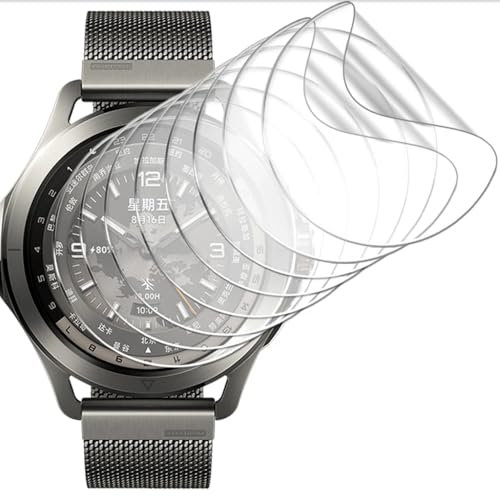Renwox 5pcs Película hidrogel Protector de pantalla para Xiaomi Watch S4 Sport 1.43 Smartwatch Película tpu de protección transparente flexible de alta definición [sensible al tacto]