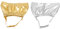 Parliky 2pcs Portable Pet Shower Cap for Dogs and Cats Soft Durable and Breathable Bath Hat to Protect Ears during Bathing Puppies and Kittens