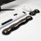 Ergonomic Silicone Gel Keyboard and Mouse Wrist Rest Set – Clear Wrist Rest for Keyboard 60%/68%/75%, Comfort & Support for Typing and Gaming(Grey)