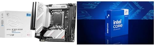 MSI MPG B760I Edge WiFi Mainboard + Intel® Core™ i7-14700K Desktop Processor 20 cores