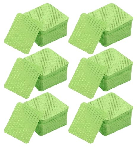 MUCKLILY 1080pcs Cotton Pads Nail Polish Remover Wipes Super Absorbent Eyelash Glue Cleaning Wipes for Home and Salon Multiuse Nail Tool and Makeup Brush Cleaner