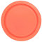 9 Round Dinner Plates | Classy Coral Color Theme | 16ct