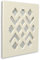 La Ventilazione CERGMSBIX Griglia di Ventilazione in Ceramica Gres, Bianco, 200x200 mm