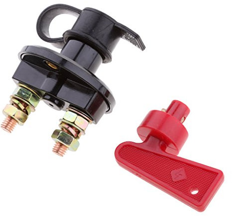 MagiDeal Interrupteur Coupe-Circuit Borne de Batterie pour Voiture Camion - 60V DC