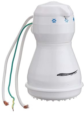 MJJEsports St-03 110V/220V Cabezal De Ducha Eléctrico 3 Temperatura Instantánea Calentador De Agua Caliente Soporte De Manguera-220V - 110V