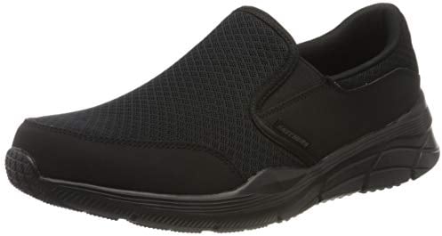 Skechers EQUALIZER 4.0, Men's EQUALIZER 4.0, Black (Black Mesh/Pu/Black Trim Bbk), 5.5 UK (39 EU)