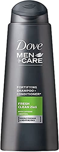 Dove Men + Care Fresh & Clean Fortifying 2-in-1 Shampoo 400ml, DOVE70