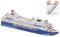 CREATIV DISCOUNT Miniatur Kreuzfahrtschiff II, ca. 12cm