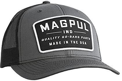 Magpul Standard Trucker Hat Snapback Baseball Cap Go Bang Charcoal/Black, One Size