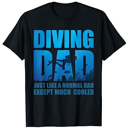 Taucher Papa Tauchen T-Shirt