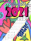SUDOKU KALENDER 2021: Multifunktionaler Tageskalender mit Ihrem Lieblings Puzzle in leuchtendem Farbdesign