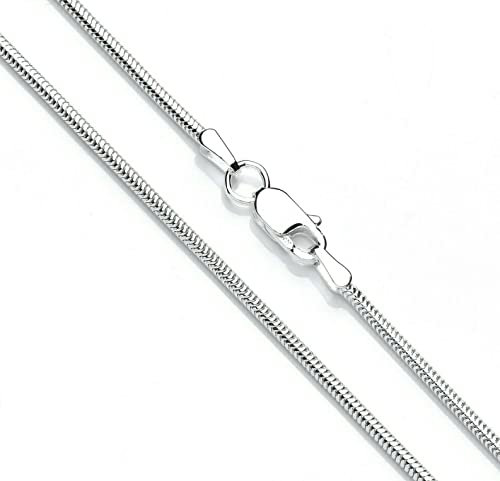 Old English Jewellers Sterling Silver Snake Chain/Necklace - 16 18 20 22 24 inch (20)