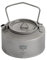 KAPILA 800ml Titanium Kettle with Folding Handle Ultralight Camping Kettle Camp Tea Coffee Pot Large Outdoor Hiking Kettle Pot Portable Camping Tea Kettle