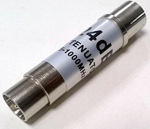 ATTENUATOR Inline, IEC, 24DB, Attenuators Aerial/Satellite Equipment, Qty X 1 | AC35-24