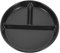 Didiseaon Boys and Girls Plates Dividers Ceramic Food Plate Breakfast Plate Dishwasher Safe for School Lunch Trays