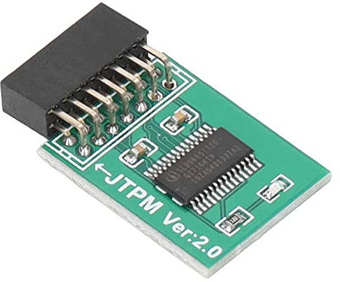 TPM-Modul, 14-polig für MSI TPM 2.0-Modul, LPC-Schnittstelle TPM-Modulplatine mit Starker Verschlüsselung für Win11, LPC-Schnittstellen-Sicherheitsmodul