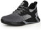 tqgold Sicherheitsschuhe Herren Damen Leicht Arbeitsschuhe Sportlich Schutzschuhe Stahlkappenschuhe rutschfest Atmungsaktiv (Größe 39EU,Grau)