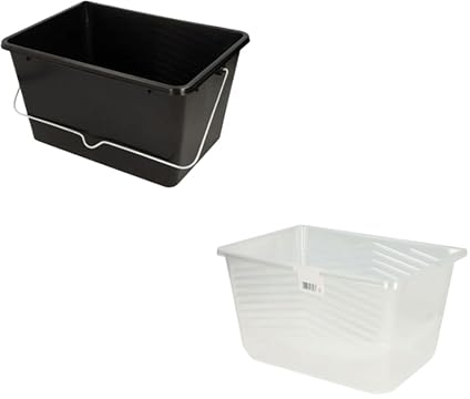 Go!Paint Economy Roller Tray 12 Lt + 12 Lt Tray Liners (5PK) Set