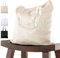 ELES VIDA Baumwolltasche 38x42 cm 100 Stück - unbedruckt, zwei lange Henkel OEKO-TEX® Stofftasche, Tragetasche, Baumwollbeutel, Einkaufstasche, Jutebeutel, Stoffbeutel Einkaufsbeutel
