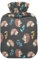 Hot Water Bottle with Cover, Hedgehog Fruit 2L Leakproof Hot Water Bag for Hand Feet Warmer, Neck, Shoulder, Back, Muscle Pain Relief, Cold Compress