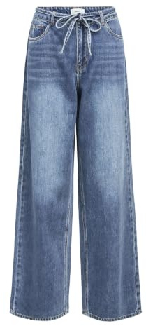 Object Damen Objrosie Mw Wide Jeans Noos Objrosie Mw Wide Jeans Noos