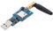 Carte de Port Série USB vers GSM, Module de Port Série USB vers GSM, Faible Consommation d'énergie, Données Vocales DC 5 V, Informations SMS, Convient pour Compact, Modem