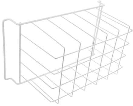 HYTROVE Thickened Wire Storage Freezer Basket 42x22x20cm Metal Refrigerator Organizer Rack Hanging Chest Freezer Bin for Kitchen and Pantry Storage