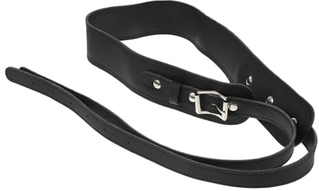 Tuba Harness in Cuoio Nero, Tracolla Regolabile per Tuba e Trombone | Lunghezza Regolabile, Design Pratico, Riduce Pressione su Spalle e Schiena