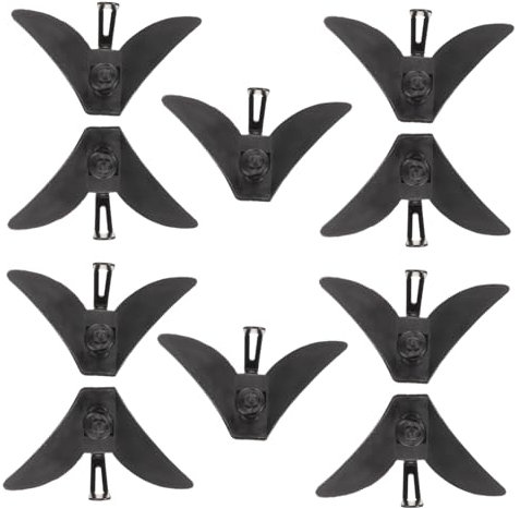 FOMIYES 10pièces Lot De Pinces à Cravate Pour Hommes Pinces Métal Décoratives Pour Mariage Fête Et Banquet Maintien Cravate Droit