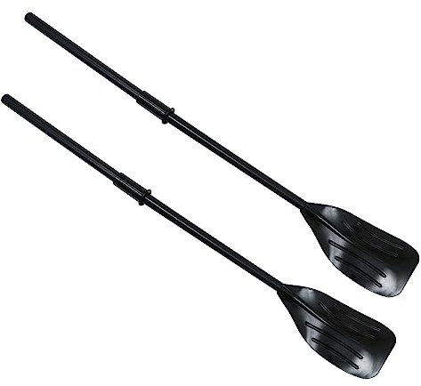BESTonZON 2Stücke Teiliges Set PVC Paddel Abnehmbar und Tragbar Langlebige Ruder für Schlauchboot Kanu und Boot für Wassersport und Freizeitaktivitäten